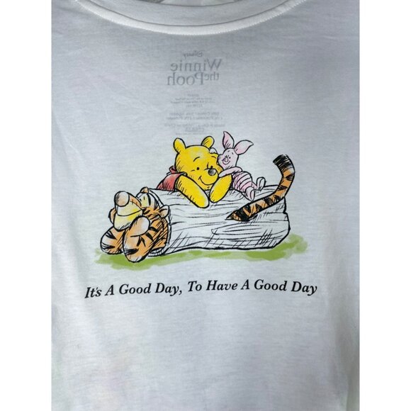 Disney Winnie The Pooh & Friends Womens Graphic T Shirt Eeyore Tigger Piglet XL - Picture 7 of 9